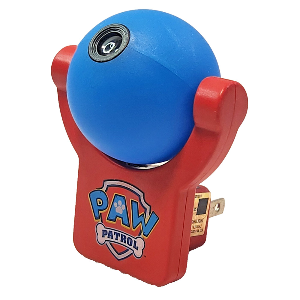 PAW Patrol Rescue Pups Night Light Projector Plug-in Light-Sensing On/Off